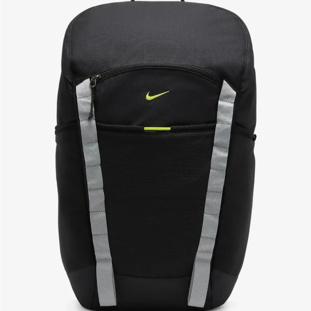 Nike Hike Sustainable Backpack Black Grey Gray Green DJ9677 010 Padded Straps